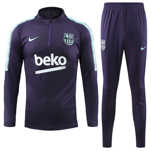 Chandal del Barcelona 2018-2019 Azul Purpura